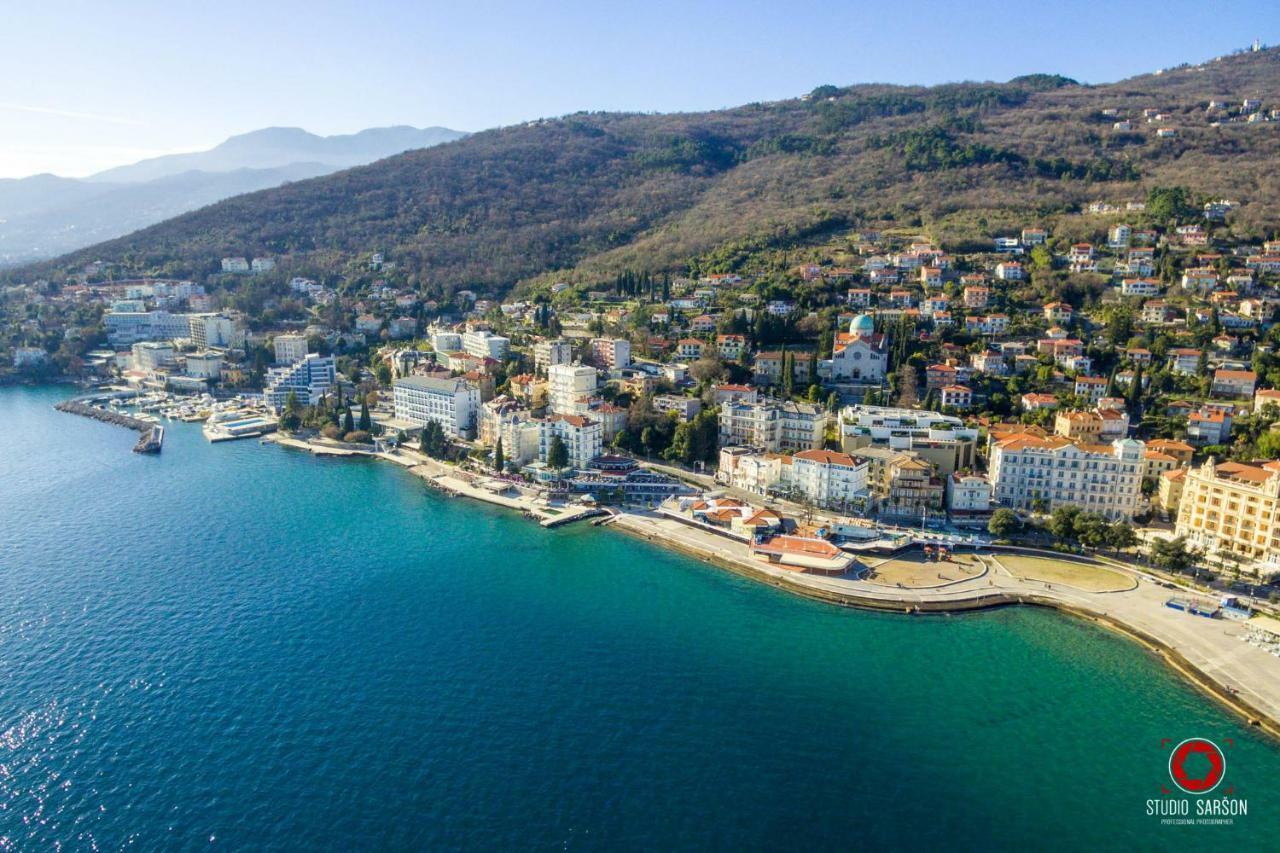 Kvarner Bay View Apartments Abbazia Esterno foto
